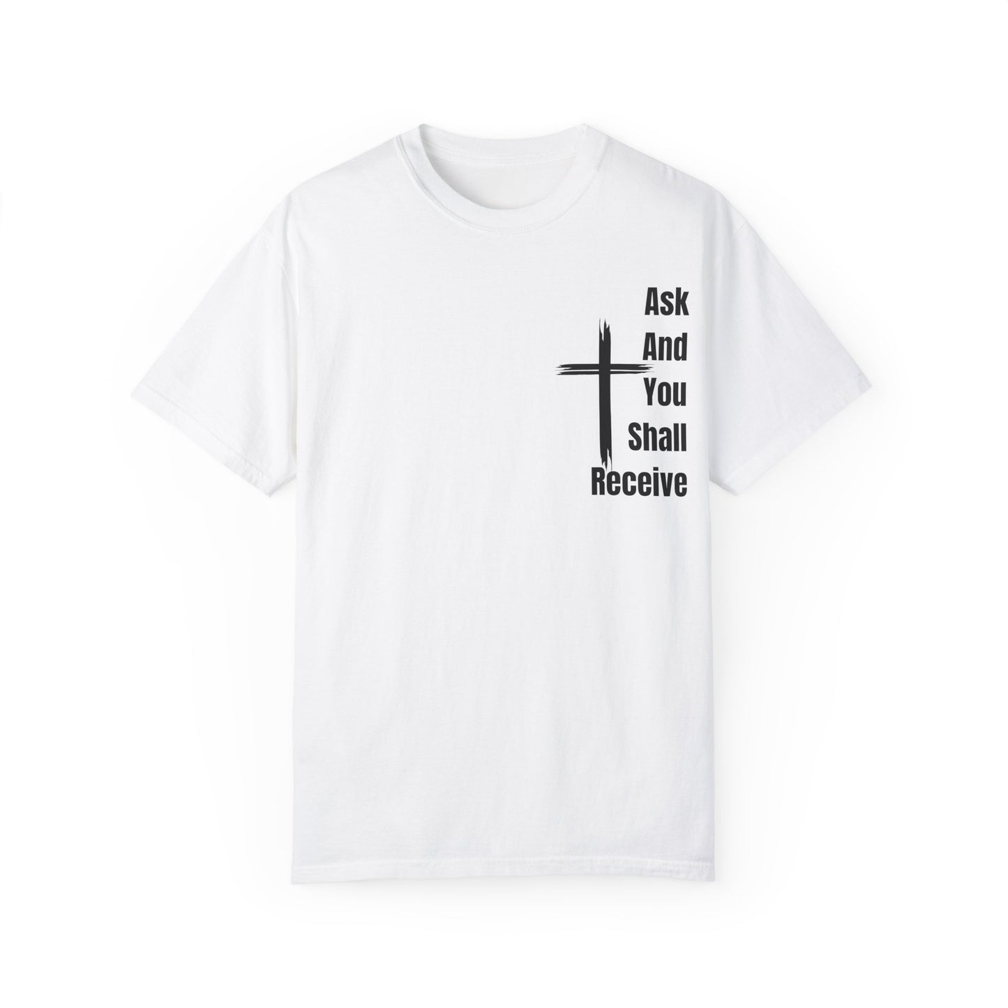 White Matthew Bible Verse Unisex motivational T-Shirt