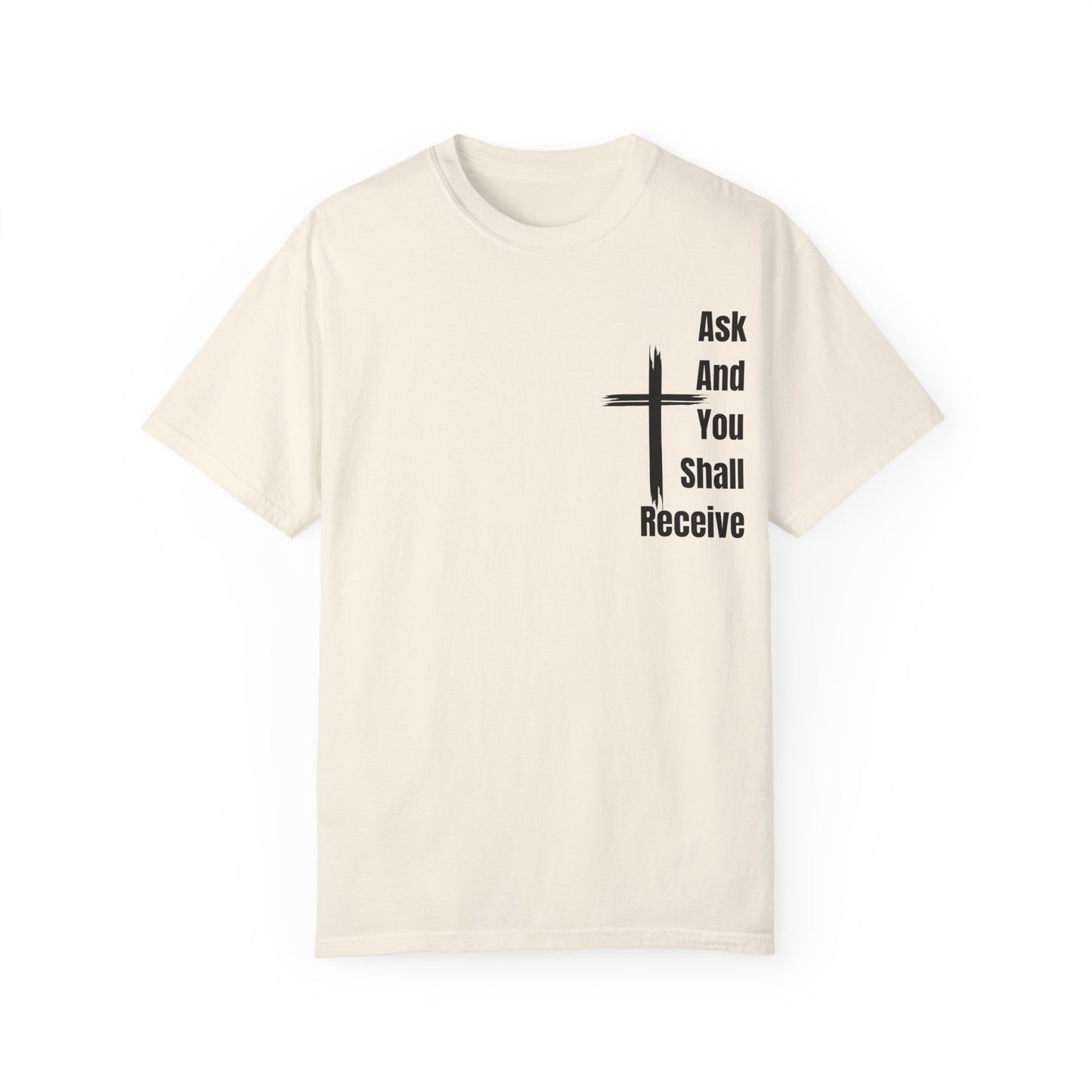 Ivory Matthew Bible Verse Unisex motivational T-Shirt