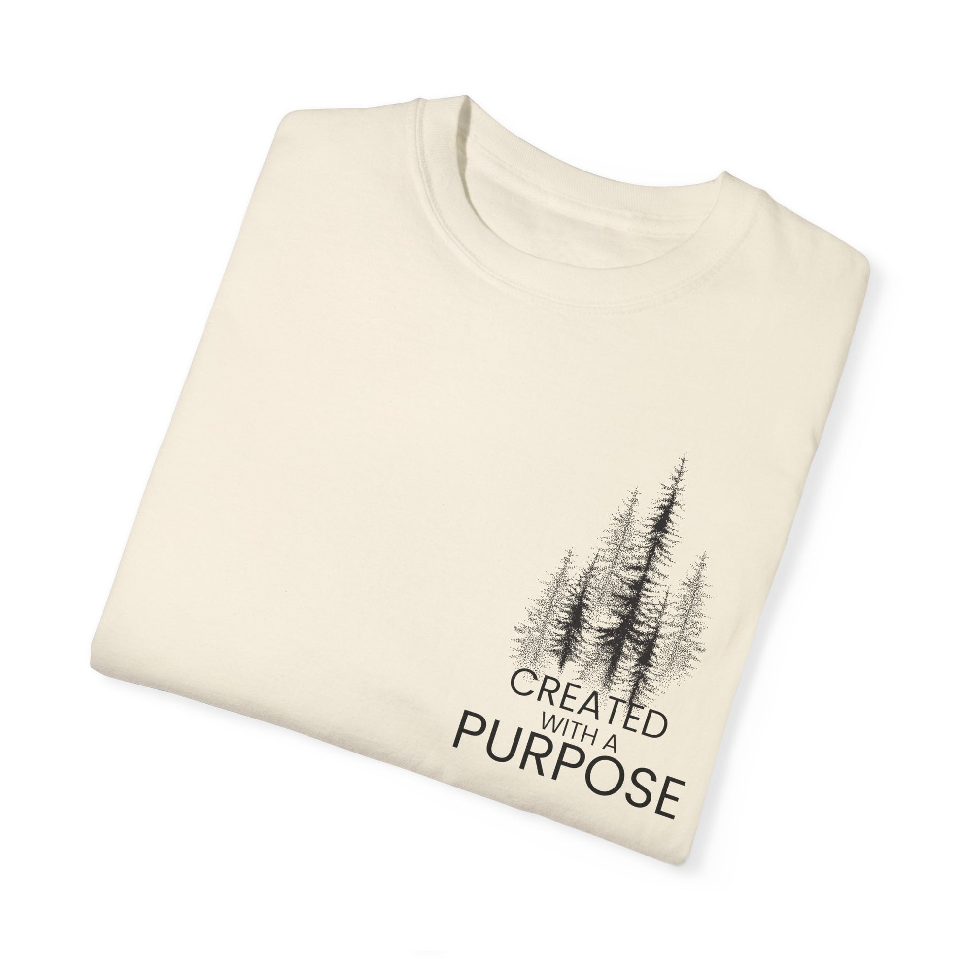 Tan Creme Made With Purpose Motivational Unisex T-Shirt