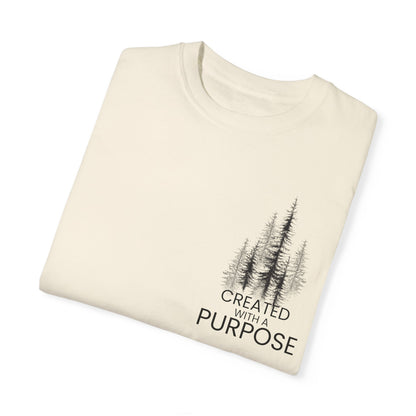 Tan Creme Made With Purpose Motivational Unisex T-Shirt