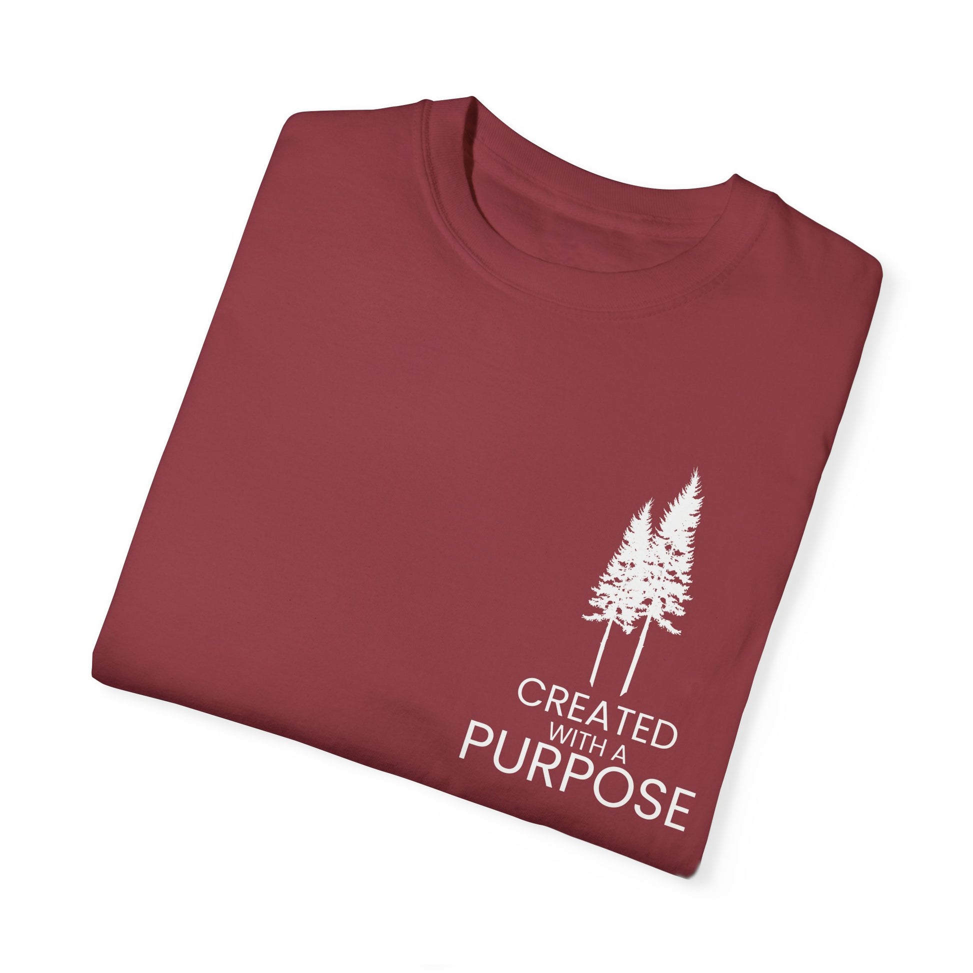 Red Made With Purpose Motivational Unisex T-Shirt