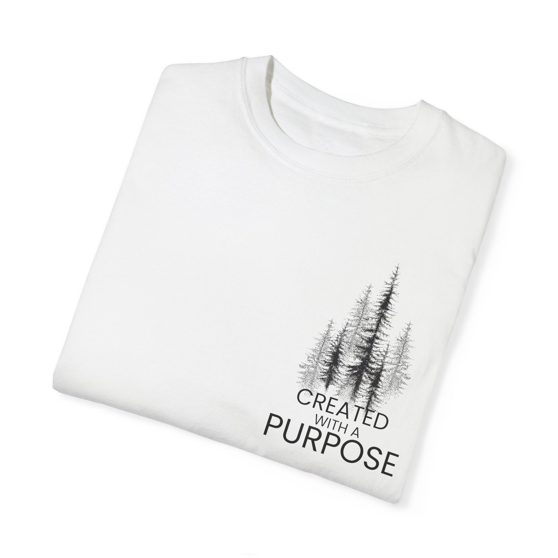 White Made With Purpose Motivational Unisex T-Shirt