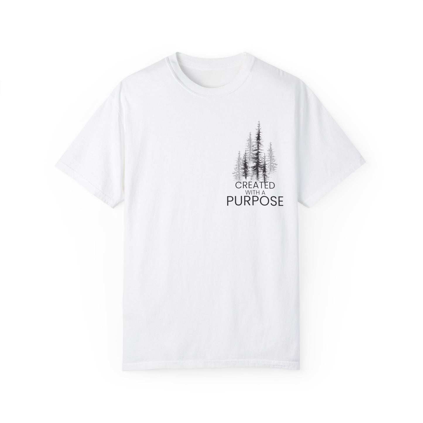 White Made With Purpose Motivational Unisex T-Shirt