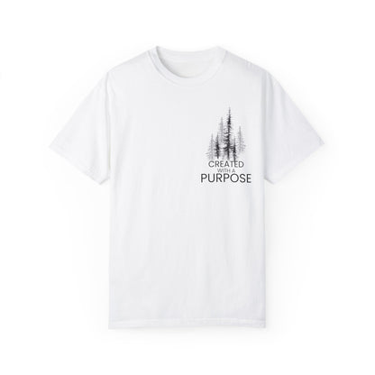 White Made With Purpose Motivational Unisex T-Shirt