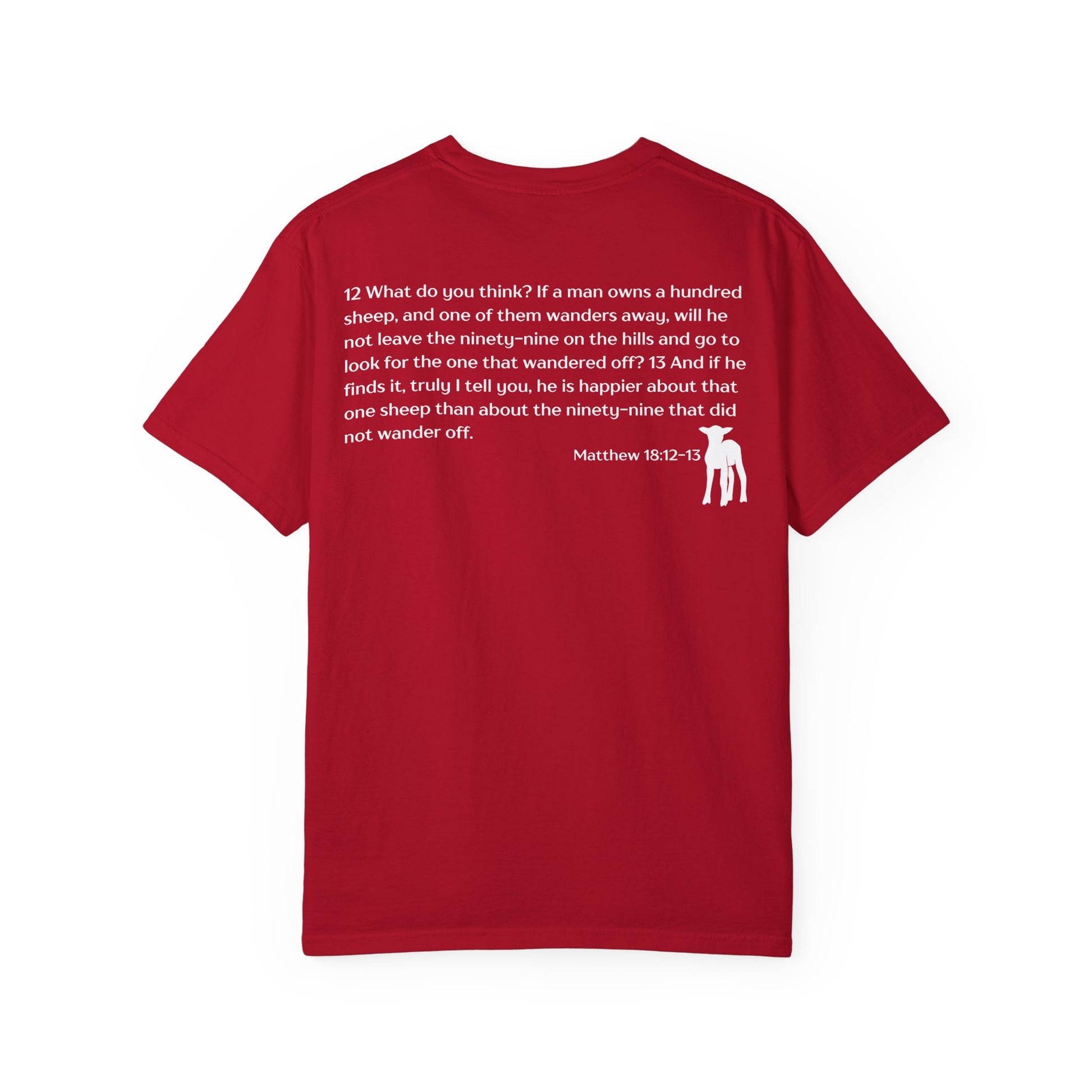 Red Left the 99 Unisex motivational Christian Tshirt