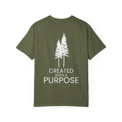 Green Made With Purpose Motivational Unisex T-Shirt