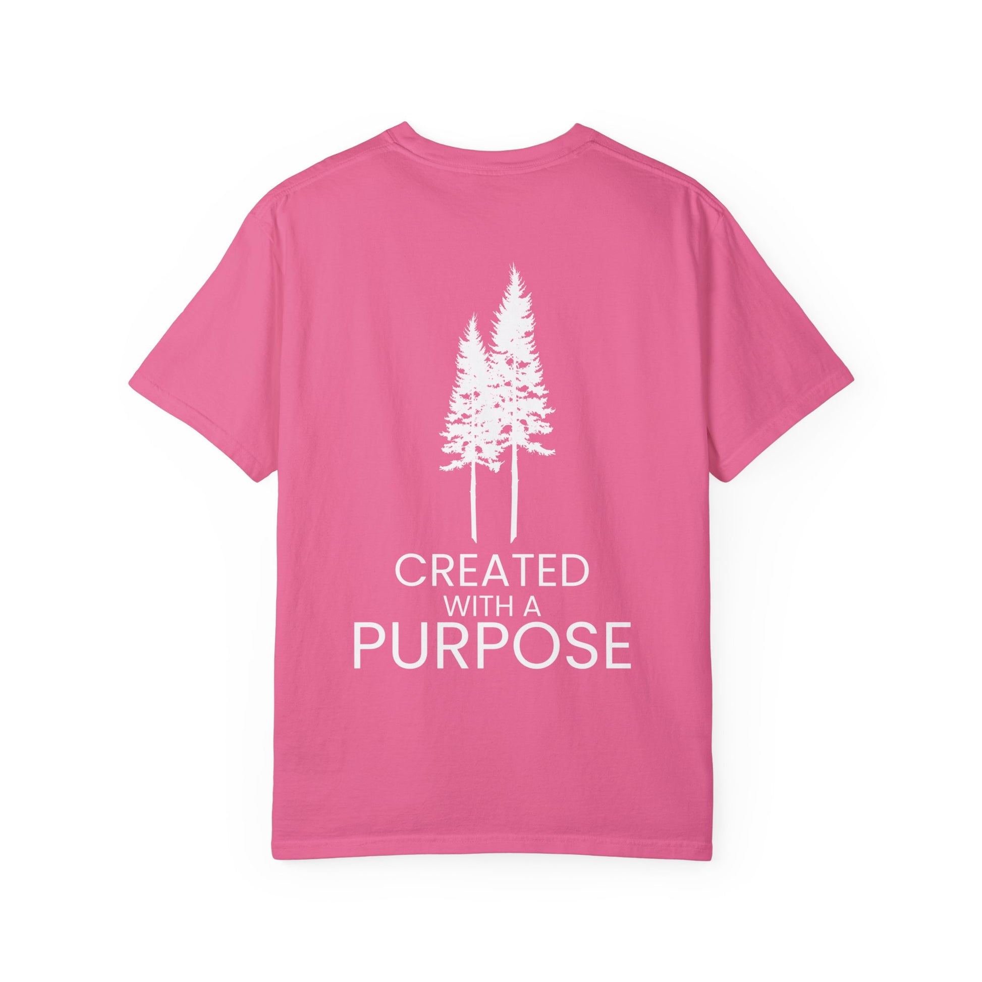 Pink Made With Purpose Motivational Unisex T-Shirt