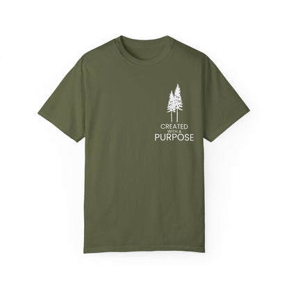 Green Made With Purpose Motivational Unisex T-Shirt