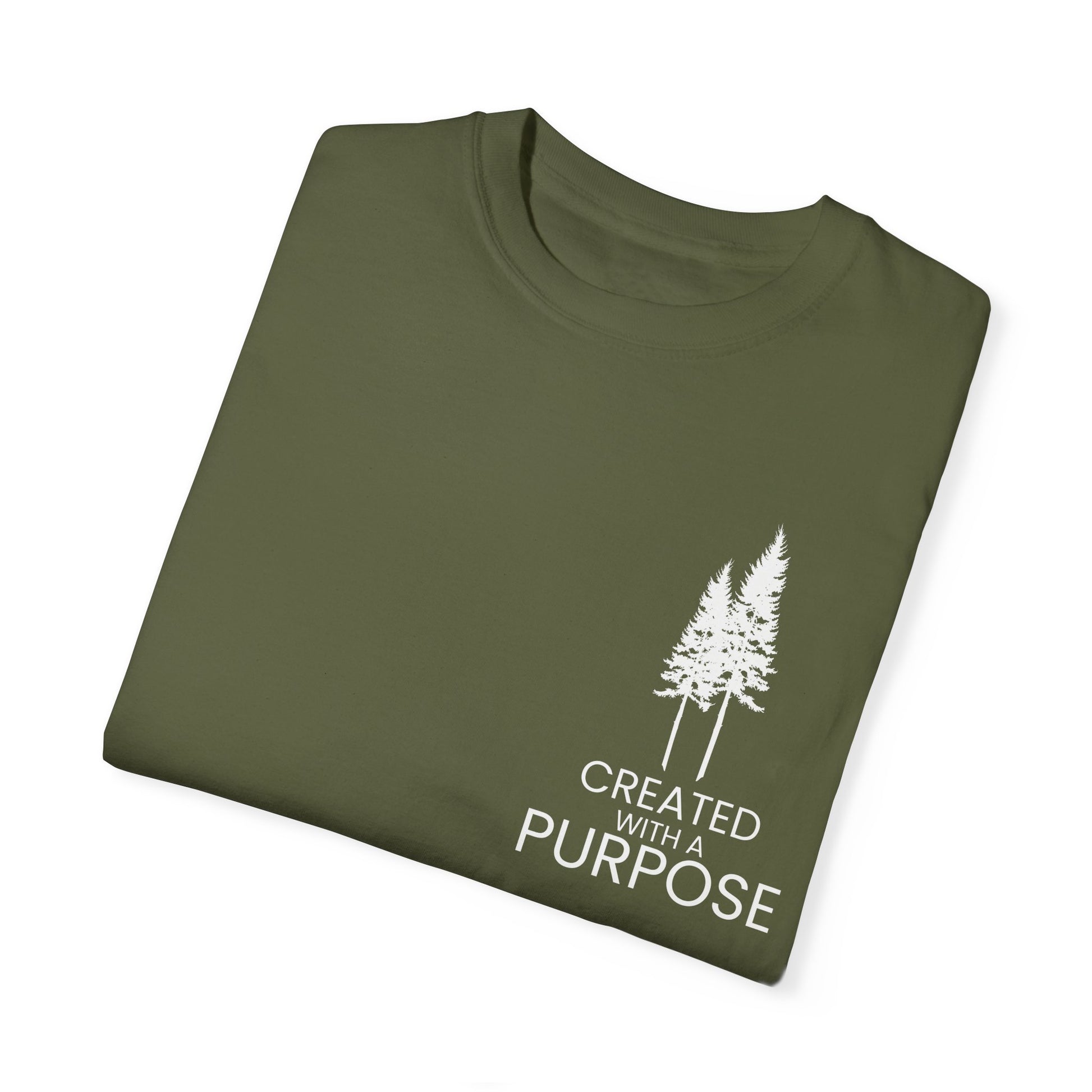 Green Made With Purpose Motivational Unisex T-Shirt