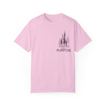 Pink Made With Purpose Motivational Unisex T-Shirt