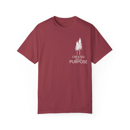 Red Made With Purpose Motivational Unisex T-Shirt