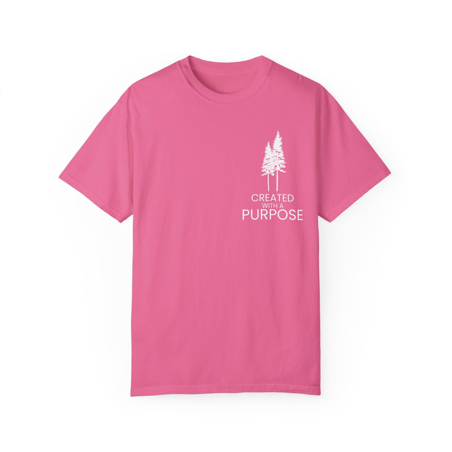 Pink Made With Purpose Motivational Unisex T-Shirt