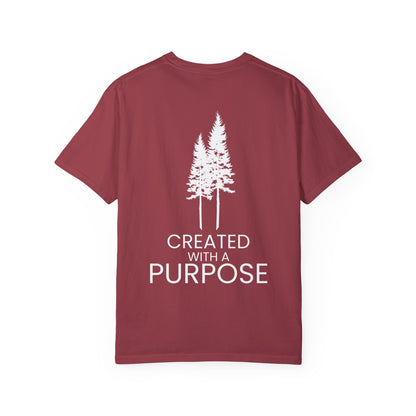 Red Made With Purpose Motivational Unisex T-Shirt