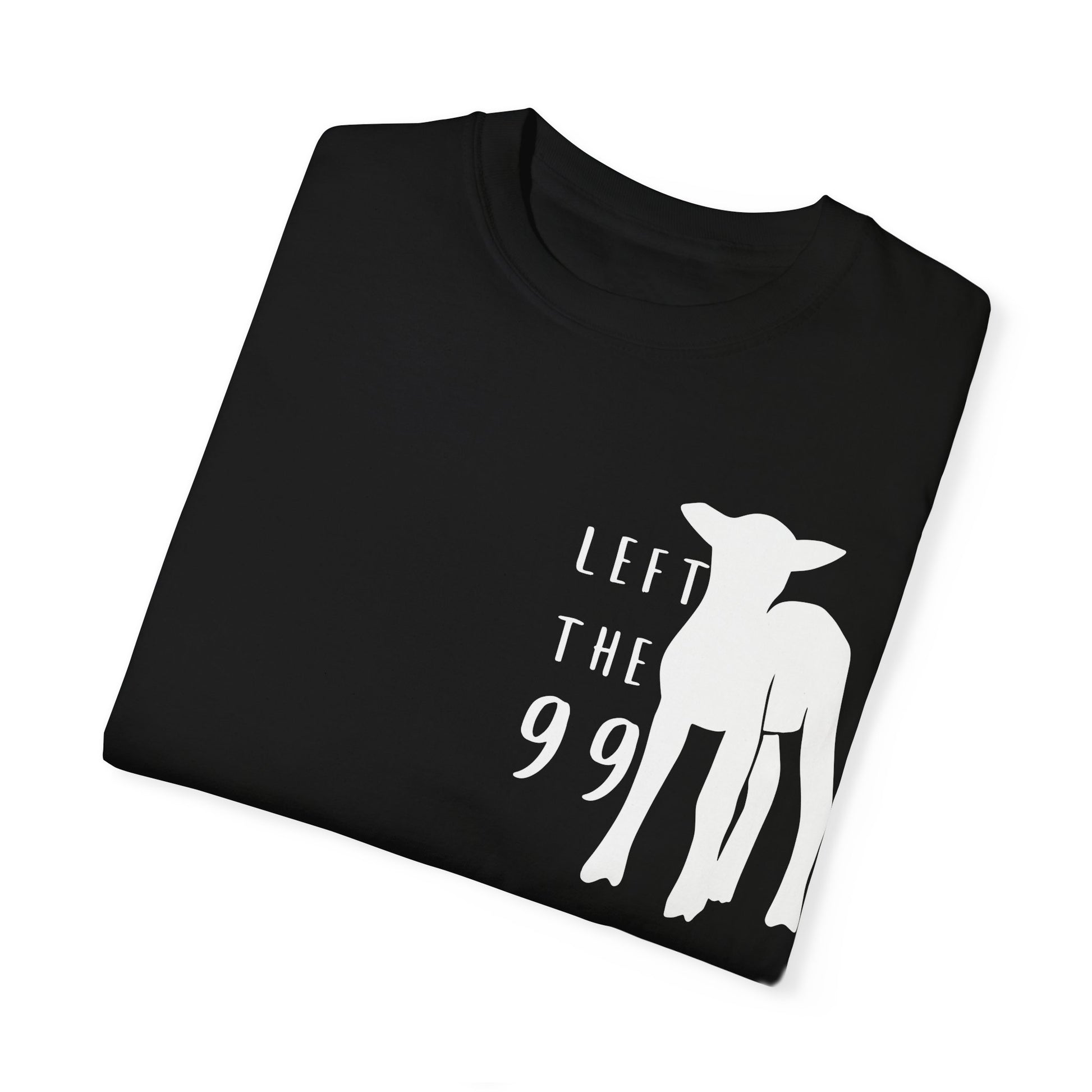 Black Left the 99 Unisex motivational Christian Tshirt