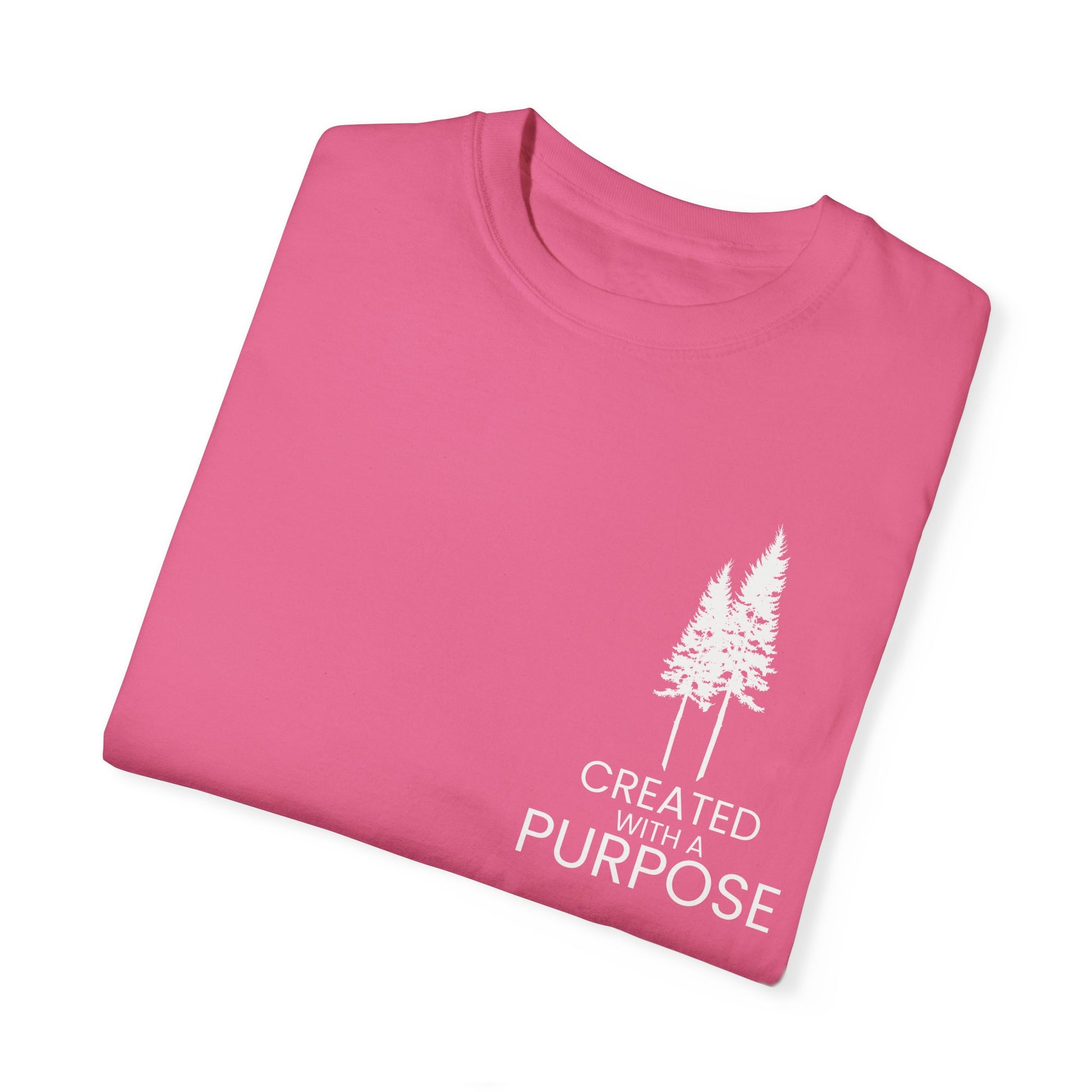 Pink Made With Purpose Motivational Unisex T-Shirt